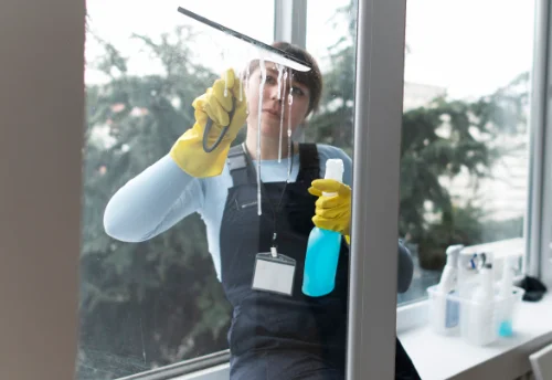 Nettoyage de vitres intérieures et extérieures à Cléden-Poher